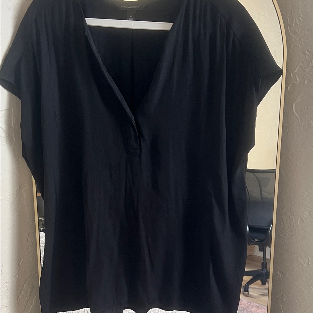 Banana Republic Black Blouse